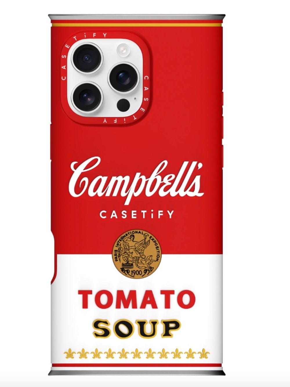 casetify - Andy Warhol Campbell's Soup Collectible Phone Case - iPhone 16 ProMax